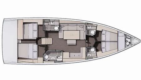 Charter Rental Sailboat Emphasis in Greece Layout | Yacht4Less