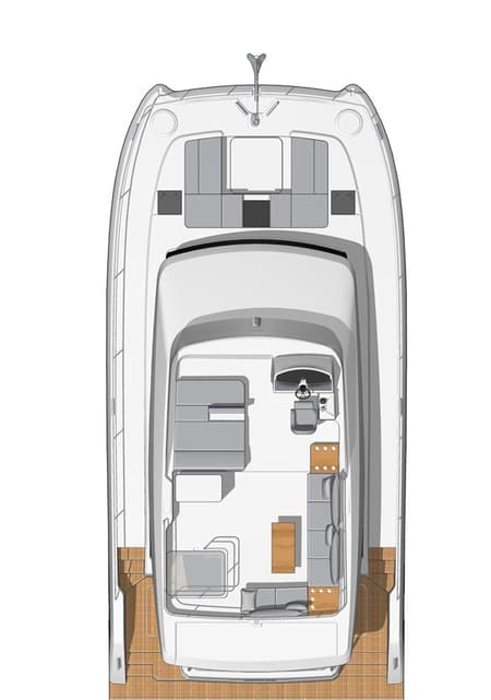 Charter Rental Power Catamaran Family 2.0 in Croatia Layout | Yacht4Less