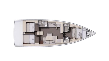 Charter Rental Sailboat Unforgettable in USA Layout | Yacht4Less