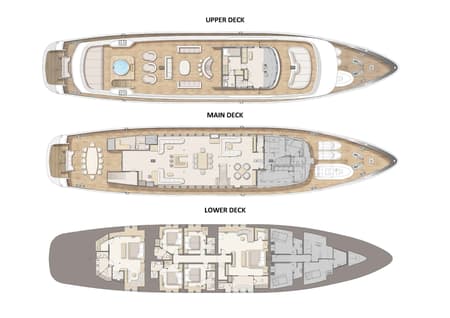 Charter Rental Motorboat Omnia in Croatia Layout | Yacht4Less