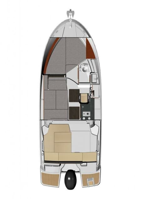 Charter Rental Motorboat NN#2 in Croatia Layout | Yacht4Less