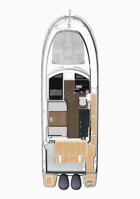 Charter Rental Motorboat Solea in Croatia Layout | Yacht4Less