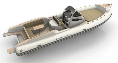 Charter Rental Rib Biba in Croatia Layout | Yacht4Less