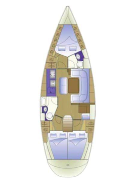 Charter Rental Sailboat Inspiration in Thailand Layout | Yacht4Less