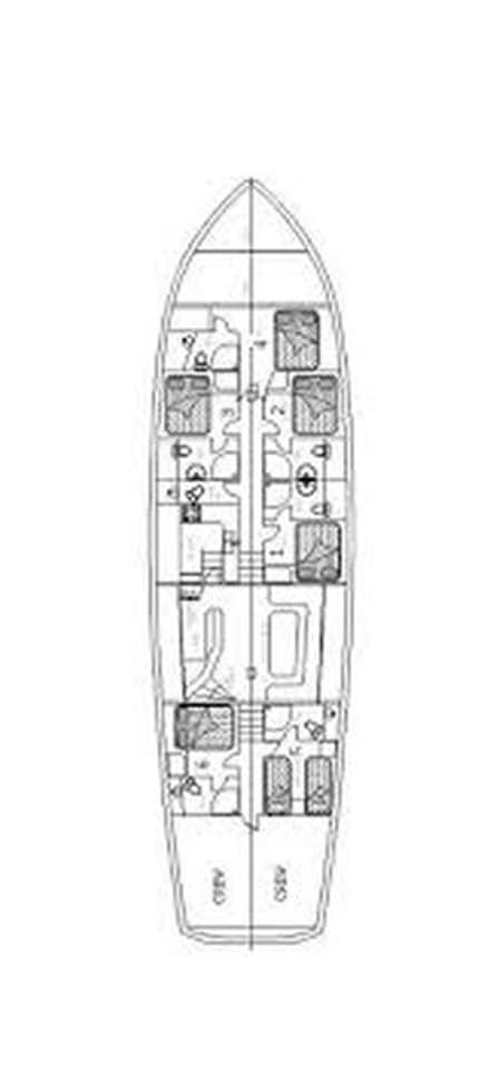 Charter Rental Gulet Agora in Croatia Layout | Yacht4Less
