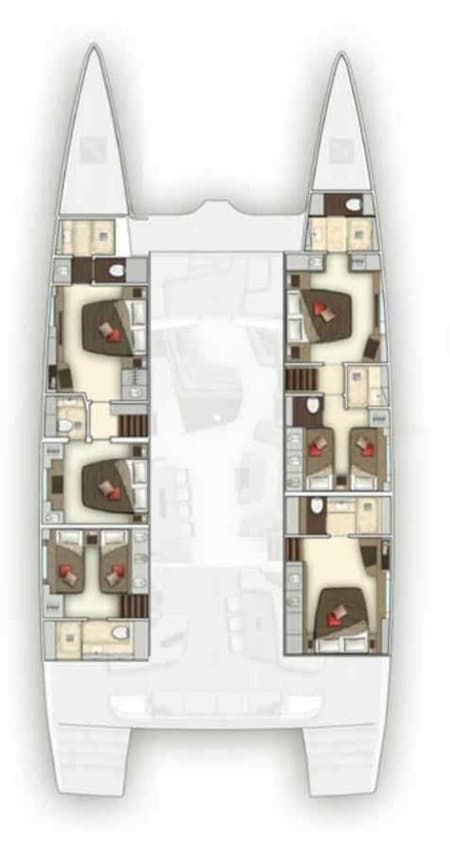 Charter Rental Luxury Yacht Spirit of Ponant in Seychelles Layout | Yacht4Less