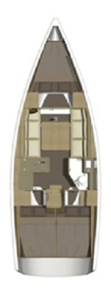 Charter Rental Sailboat Friday in Turkey Layout | Yacht4Less