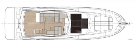 Charter Rental Motorboat Seven Seas in Croatia Layout | Yacht4Less