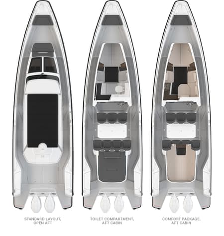 Charter Rental Motorboat Opijum in Croatia Layout | Yacht4Less