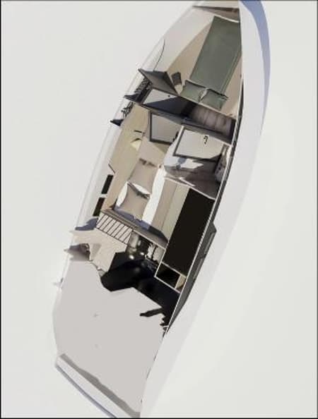 Charter Rental Motorboat Šolta in Croatia Layout | Yacht4Less