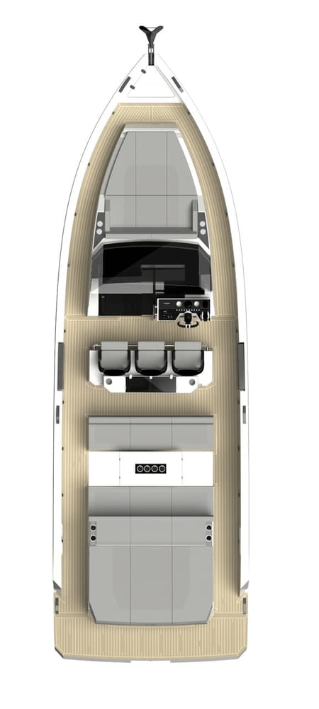 Charter Rental Motorboat Katarina in Croatia Layout | Yacht4Less