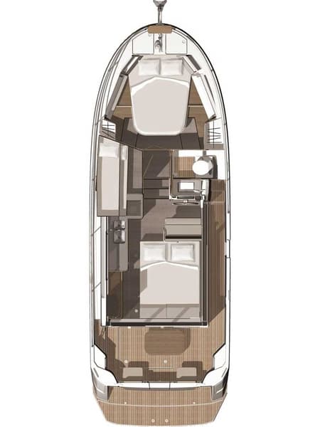 Charter Rental Motorboat Odysseus in Croatia Layout | Yacht4Less