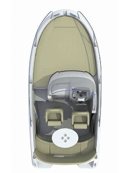 Charter Rental Motorboat Benetau Flyer 550 Sun Deck in Croatia Layout | Yacht4Less