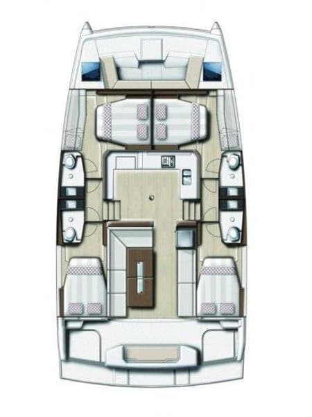 Charter Rental Catamaran Jomo in Turkey Layout | Yacht4Less