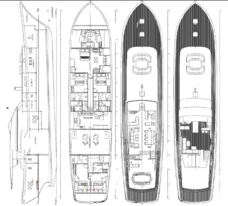 Charter Rental Gulet Good Life in Greece Layout | Yacht4Less