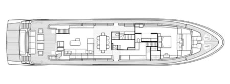 Charter Rental Luxury Yacht Dinaia in Greece Layout | Yacht4Less