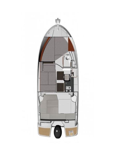 Charter Rental Motorboat Mare in Croatia Layout | Yacht4Less