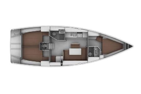Charter Rental Sailboat Spark-1 in Turkey Layout | Yacht4Less