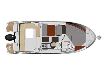 Charter Rental Motorboat Duga in Croatia Layout | Yacht4Less