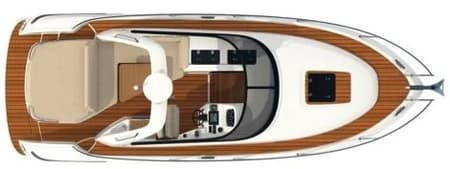 Charter Rental Motorboat Vjeko in Croatia Layout | Yacht4Less