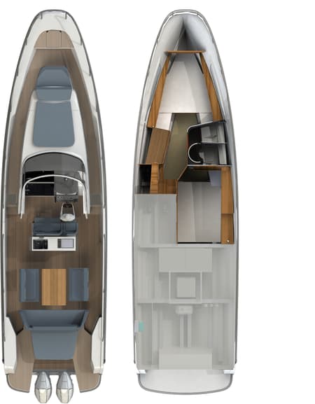 Charter Rental Motorboat Rosie in USA Layout | Yacht4Less