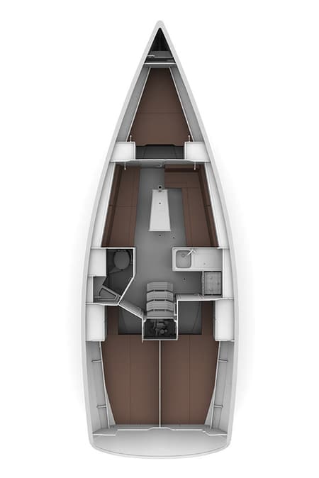 Charter Rental Sailboat TBD in Thailand Layout | Yacht4Less