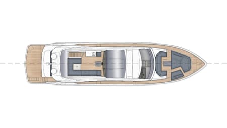 Charter Rental Motorboat Obession Two in Croatia Layout | Yacht4Less