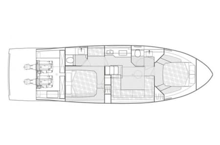 Charter Rental Motorboat Vador in Croatia Layout | Yacht4Less