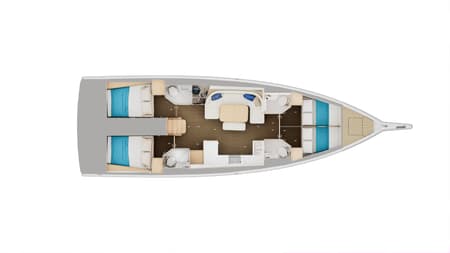 Charter Rental Sailboat NN2 in BVI Layout | Yacht4Less
