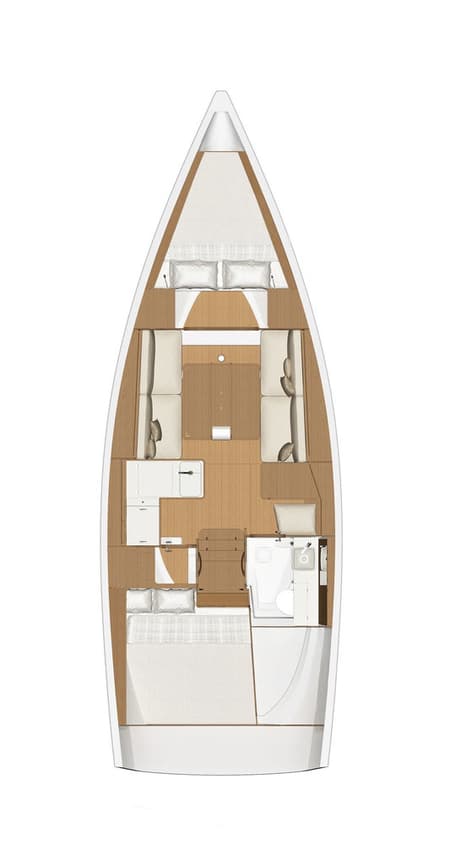 Charter Rental Sailboat Nautilus in Turkey Layout | Yacht4Less