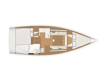 Charter Rental Sailboat Nautilus in Turkey Layout | Yacht4Less